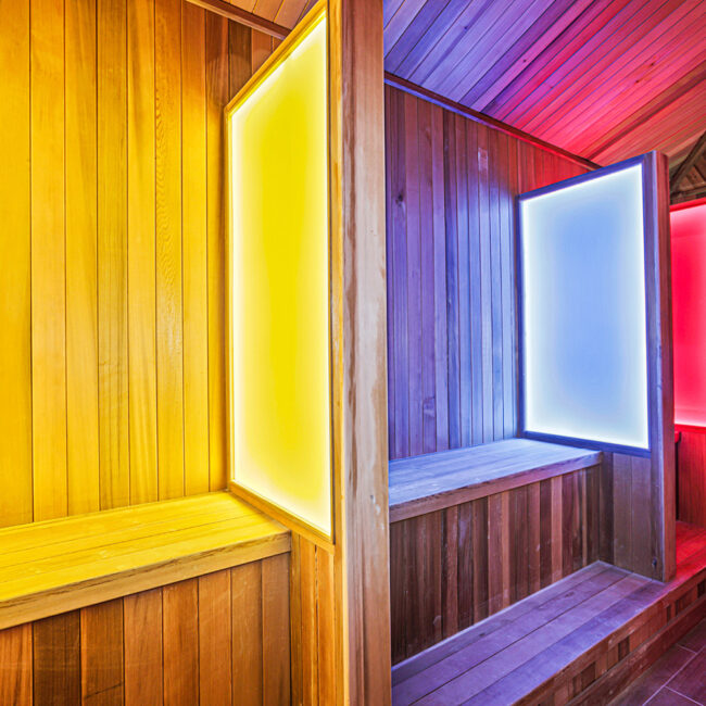 Chromotherapy Sauna