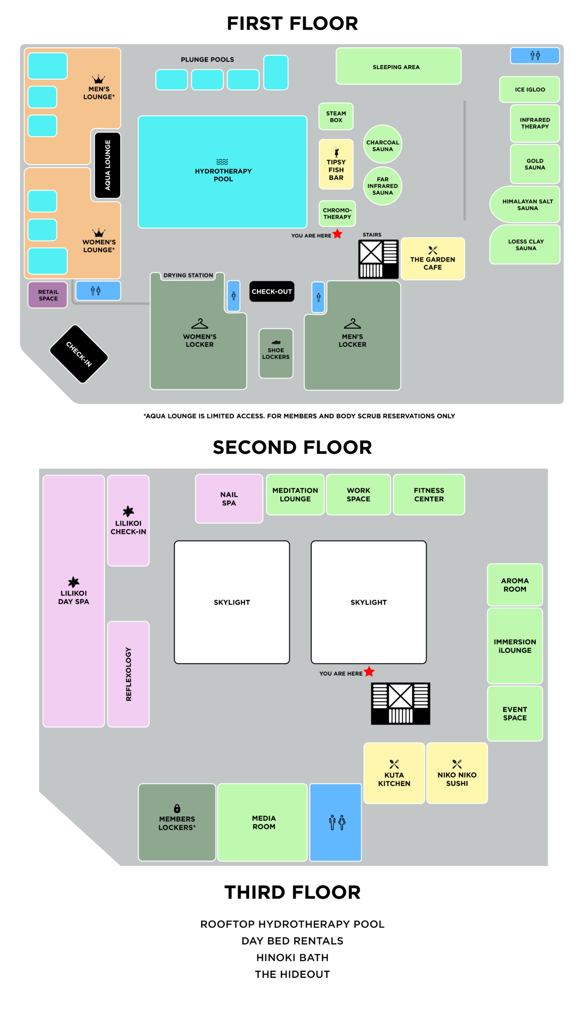 Facility Map – Balian Springs